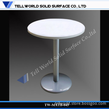Modern Round White Coffee Table, Dining Table